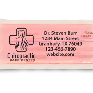Personalized 4” x 9” Hot/Cold Gel Packs Pink (10049-P)
