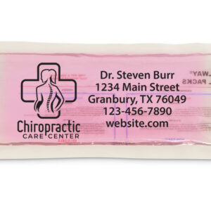 Personalized 4” x 9” Hot/Cold Gel Packs Violet (10049-V)