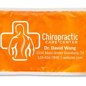 6"x10" Cloth-Backed Reusable Hot/Cold Gel Packs Orange (CB610-O)