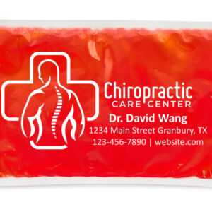 6"x10" Cloth-Backed Reusable Hot/Cold Gel Packs Red (CB610-R)
