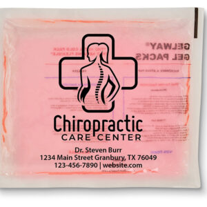 Personalized 6” x 7” Hot/Cold Gel Packs Pink (10067-P)