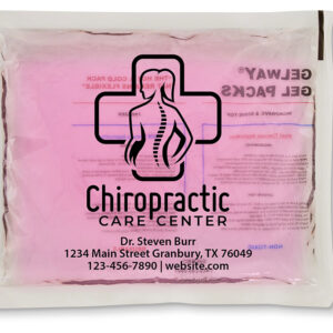 Personalized 6” x 7” Hot/Cold Gel Packs Violet (10067-V)