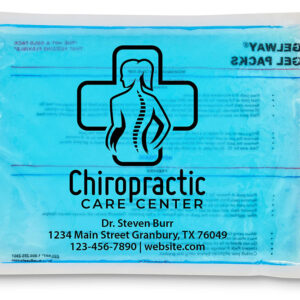 Personalized 9” x 12” Hot/Cold Gel Packs Blue (100912-B)