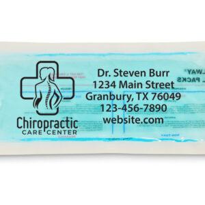 Personalized 4” x 9” Hot/Cold Gel Packs Blue (10049-B)