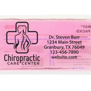 Personalized 6” x 12” Hot/Cold Gel Packs Violet (100612-V)
